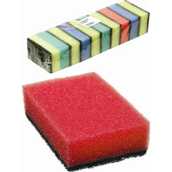 Mycí prostředek uklidshop Houbičky na nádobí s padem 10 ks