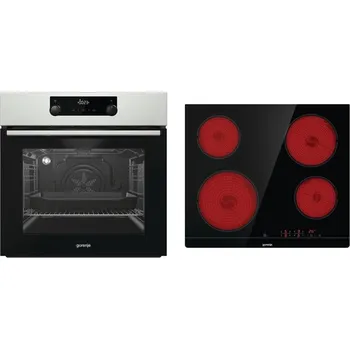 Sety trouby a varné desky Gorenje BO737E114X + ECT41SC