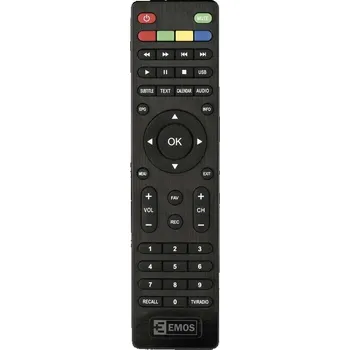 Dálkový ovladač Emos EM170HD náhradní dálkový ovladač jiného vzhledu