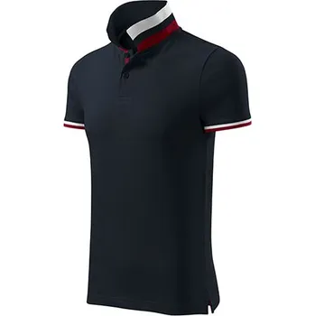 pracovní tričko MALFINI Polokošile COLLAR CUP MAN 215g, různé barvy VELIKOST XXL dark navy