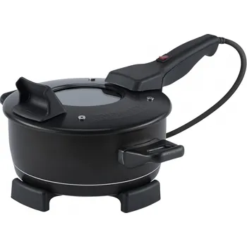 Pečicí pánev Remoska R21F 2 l, 02 Classic Glass Black