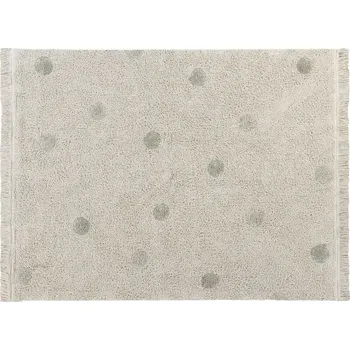 Koberec Bavlněný koberec zelené puntíky Lorena Canals - Re-Edition