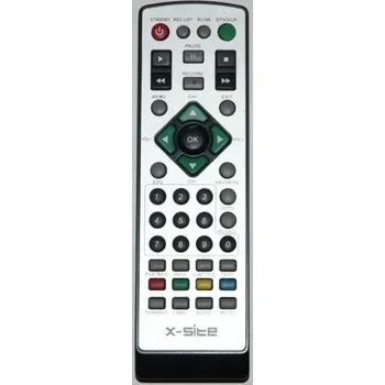 Dálkový ovladač X-site XS-DVBT-21USB náhradní dálkový ovladač jiného vzhledu.