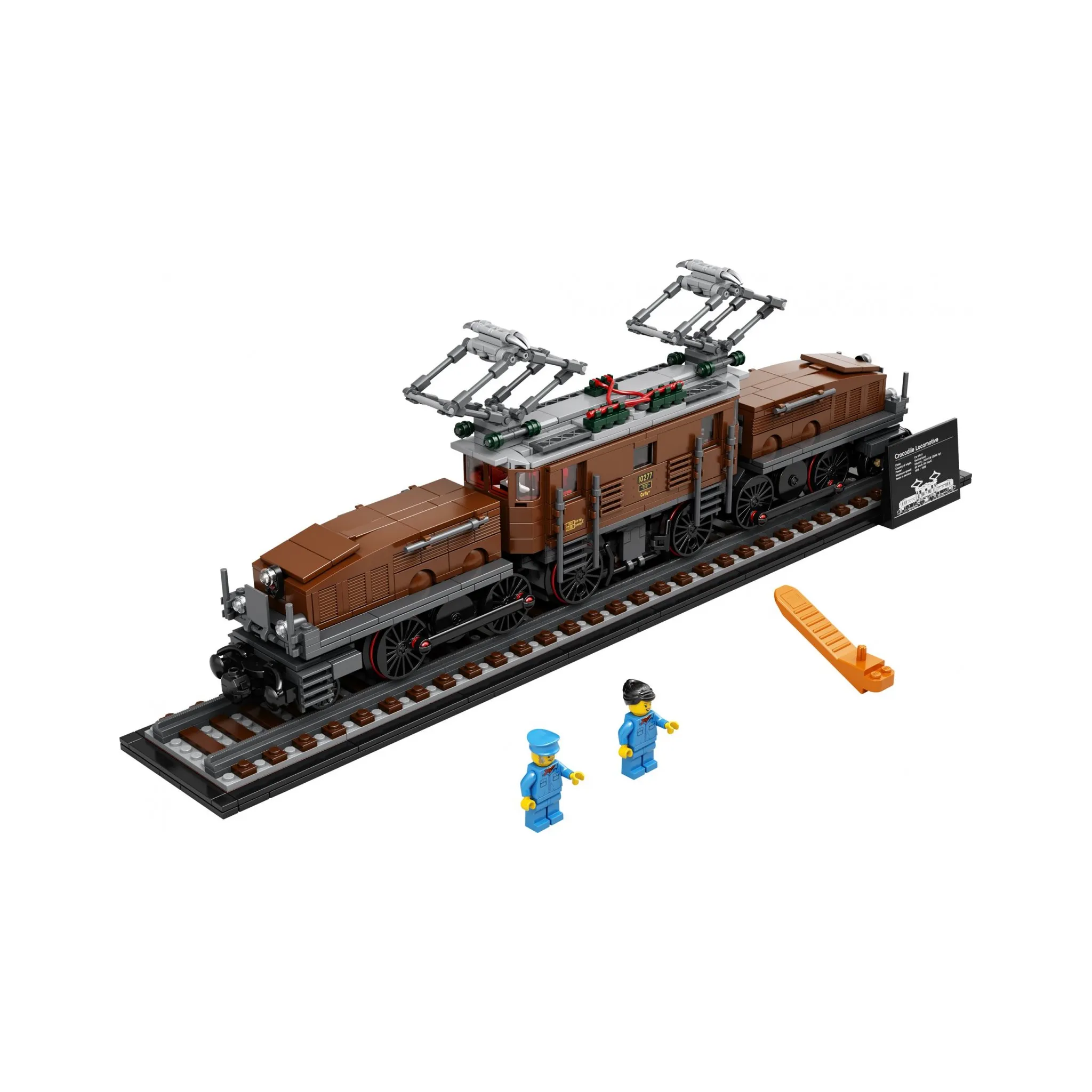 Fotografie 3 - Stavebnice LEGO LEGO Creator Expert 10277 Lokomotiva Krokodýl