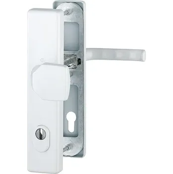 Dveřní kování MACO Dveřní kování London s překrytím, klika-koule, 8/92 mm, 66-72 mm, bílá