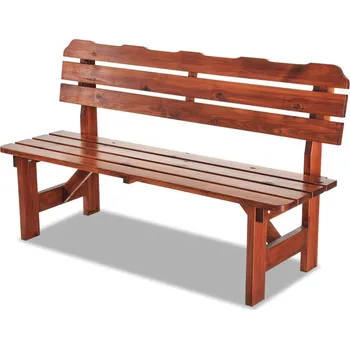 Zahradní sestava Krajča Zahradní dřevěná lavice Ulm - borovice Povrchová úprava dřeva: Bez nátěru