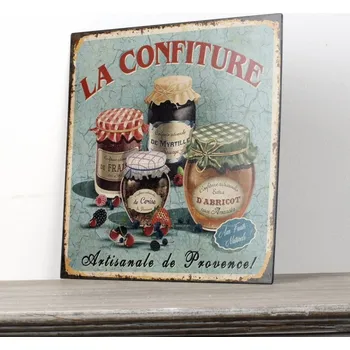 Plechová cedule Plechová cedule La Confiture 30x30cm