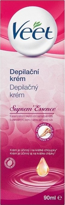 VEET SupremEssence 90ml depilační krém Zbozi cz