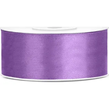 Stuha Stuha saténová levandulová 25 mm, délka 25 m