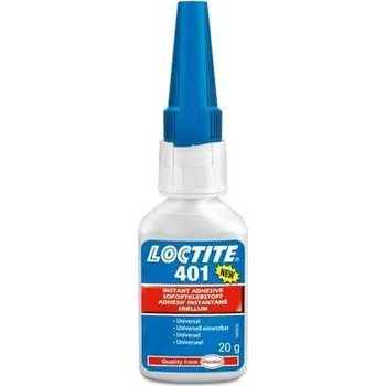 Průmyslové lepidlo HENKEL ČR, spol. s r.o. 401 Vteřinové lepidlo Loctite - 20gr
