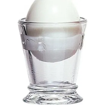 Stojánek na vajíčko Stojánek na vejce z francouzského skla Abeille 6,4 cm