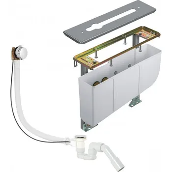 Vodovodní baterie Kludi Rotexa - montážní blok pro vanové baterie pro 3-otvorové baterie, s napouštěním 7880205-00