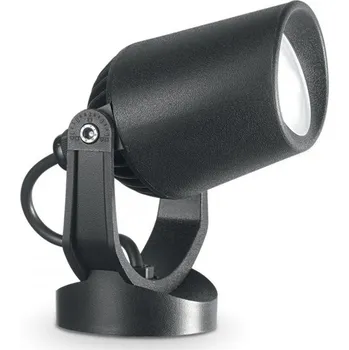 Venkovní osvětlení Ideal Lux 247199 venkovní bodová lampa Minitommy 1x6W | GU10 | IP66 - černá + Žárovka zdarma + K nákupu nad 3000 Kč dárek zdarma