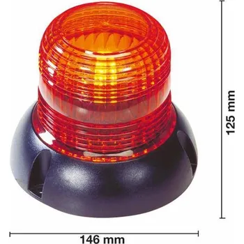 Maják Xenonový zábleskový maják 10-100V, pevná základna