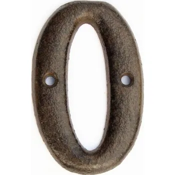 Domovní cedule Domovní číslo na fasádu - 0