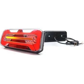 Autodíl Zadní skupinová svítilna 6-funkcí LED pravá 12-24V WAS 1280DDP