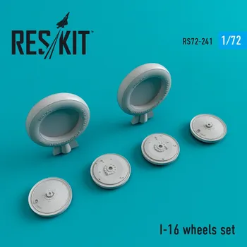 Plastikový model Reskit 1/72 I-16 wheels (ICM/A-MODEL)