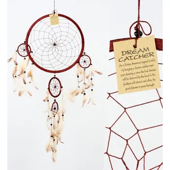 Lapač snů Velký lapač snů tmavě hnědý 27cm