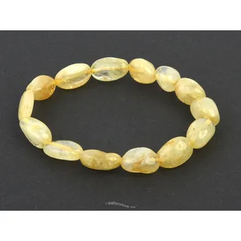 Náramek Citrínový hladký náramek