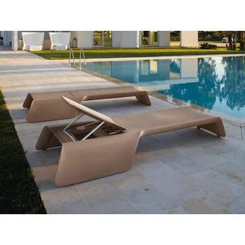 Zahradní lehátko Myyour Luxusné lehátko NOVA - Béžová