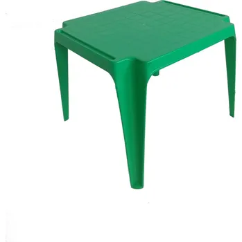 Dětský stůl Dětský plastový stolek, zelený