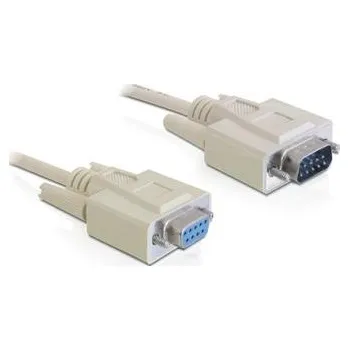 Datový kabel Delock sériový kabel RS-232, Sub-D9 samec/samice 10 m