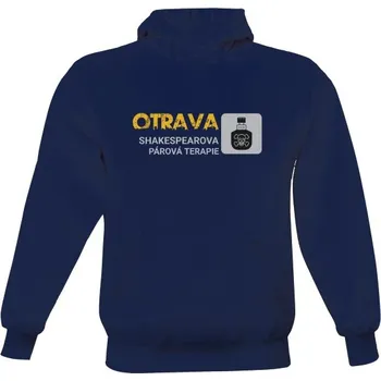 Pánská mikina Pánská mikina s kapucí s potiskem Otrava - Shakespeare pánské
