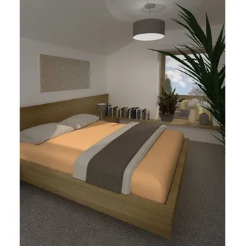 Prostěradlo Prostěradlo Froté s gumičkou 90x200cm - 8 losos