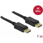 Delock Displayport 1.2 kabel samec > Displayport samec 4K 60 Hz 7 m
