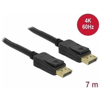 Video kabel Delock Displayport 1.2 kabel samec > Displayport samec 4K 60 Hz 7 m