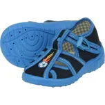 Papuče PEON NA024BD - chlapecké s upínacím páskem Velikost: 20