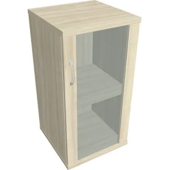 Kancelářský vozík HOBIS skříň policová dvéřová - S 2 40 02 P, akát + doprava zdarma