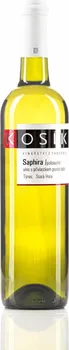 Víno Kosík Saphira pozdní sběr 2019 0,75 l