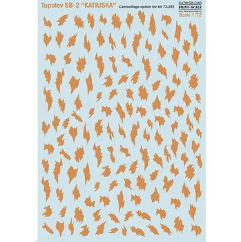 Plastikový model Print Scale 1/72 Camo Tupolev SB-2 Katiuska Pt.1 (wet decals)