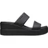 Dámské pantofle Crocs Brooklyn Mid Wedge 206219-060 černé