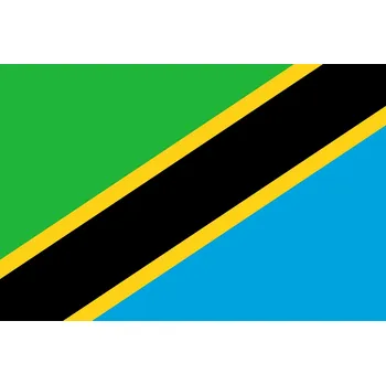 Vlajka Tanzánie vlajka - 30 x 45 cm - tunel, karabina