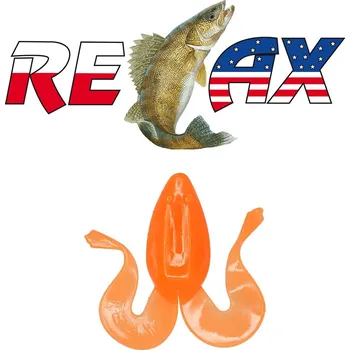 Umělá nástraha Relax - Gumová nástraha Banjo Frog 1 Barva - S071 - blister 5ks - 4,5cm