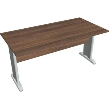 Kancelářský vozík HOBIS kancelářský stůl jednací rovný - CJ 1600, ořech + doprava zdarma