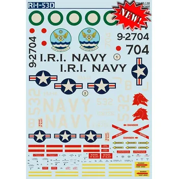 Plastikový model Print Scale 1/48 Sikorsky RH-53D (wet decals)