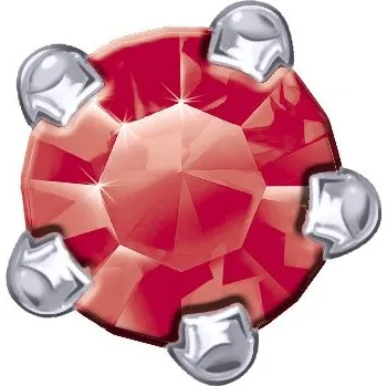 Náušnice Náušnice Claw Set Light Siam Estelle