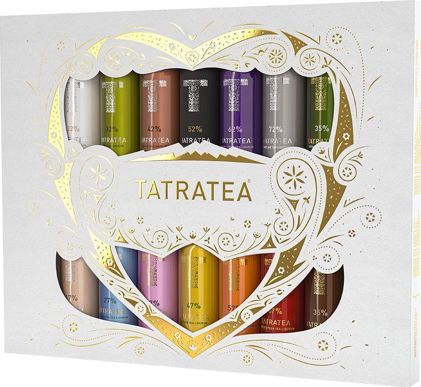 Tatratea mix set miniatur 17-72% (set 14x 0,04l)