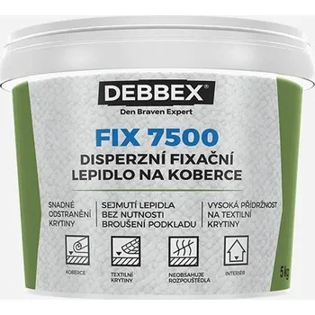 Průmyslové lepidlo Disperzní fixační lepidlo na koberce FIX 7500