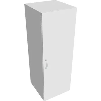 Kancelářský vozík HOBIS skříň policová dvéřová - D 3 40 01, bílá + doprava zdarma