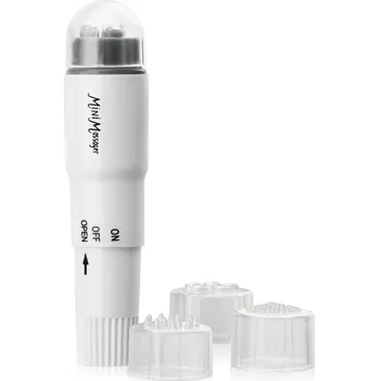 Erotický masážní přípravek MASAŽÉR INTIMNÍCH MÍST - VIBRÁTOR SE 4 NÁSTAVCI - 72873903