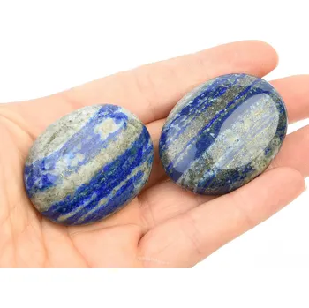 Přírodní kámen Masážní mýdlo lapis lazuli 45mm (Afghánistán)