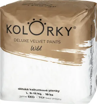 Plena Kolorky Deluxe Velvet Pants Wild 8-13 kg 19 ks
