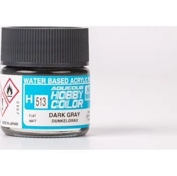 Barva Hobby Color akrylová č. 513 – Dark Gray (10 ml)