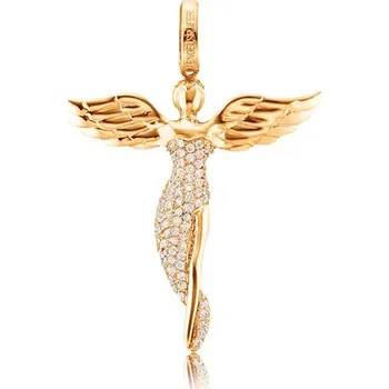 Přívěsek Přívěsek ENGELSRUFER Anděl zlacený se zirkony M ERP-ANGEL-MG