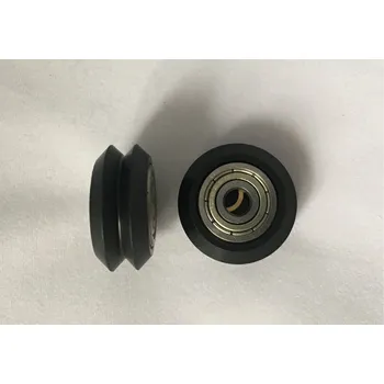 Příslušenství k zahradní technice POM pojezdové kolečko s ložiskem, Typ W slot