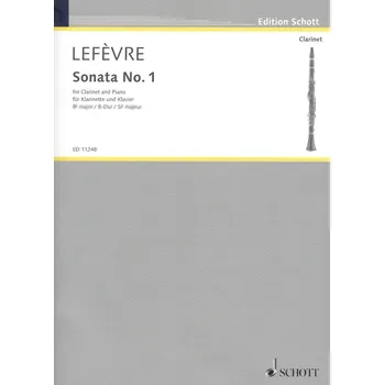 Lefévre: SONATA No. 1 / klarinet a klavír